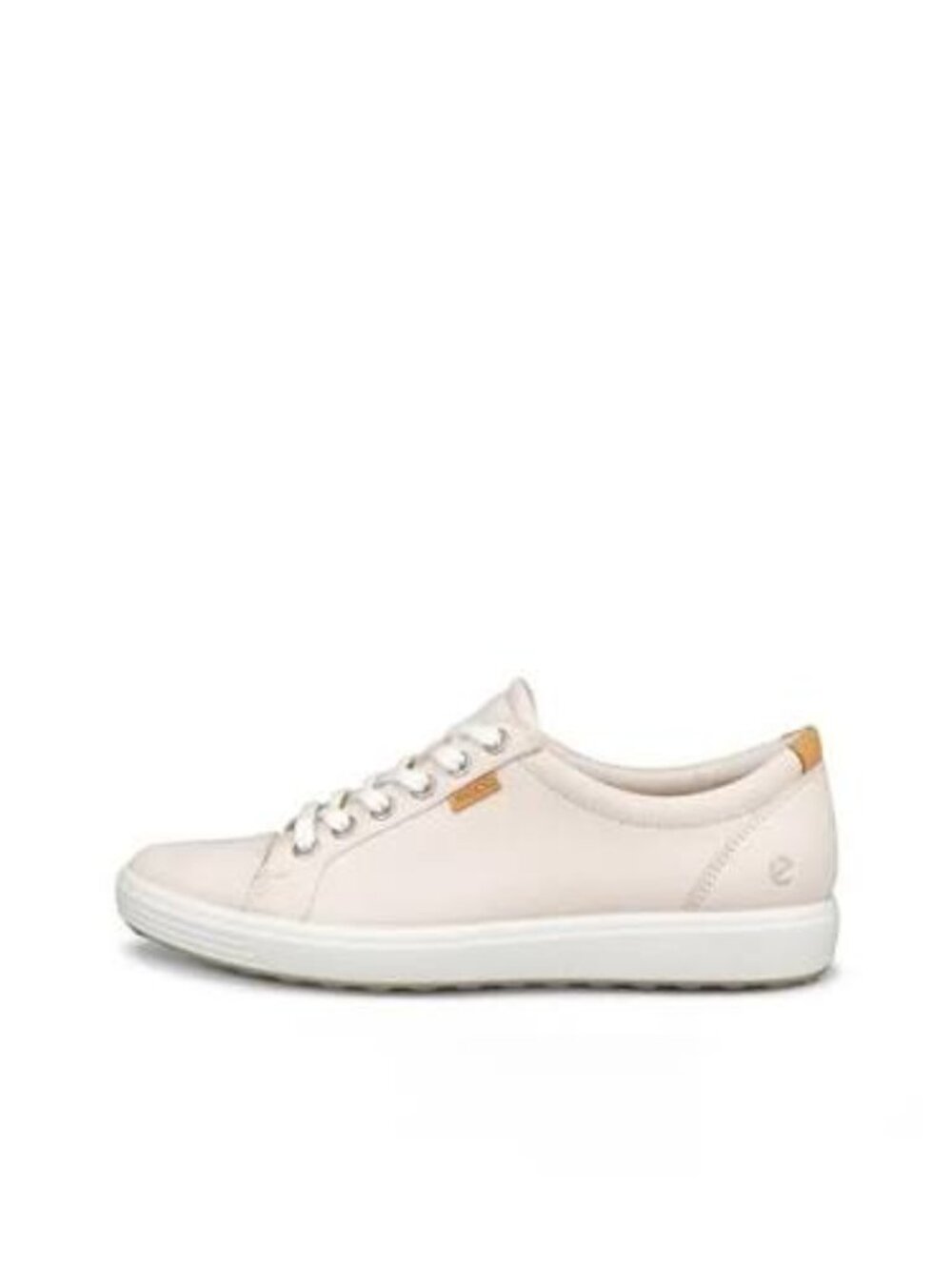 ECCO Classic Sneaker Women's Trainers, White Leather, Size 10-10.5 (41 EU) NEW